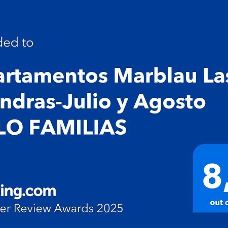 Apartamentos Marblau Las Alondras-Julio Y Agosto Solo Familias Гандія Екстер'єр фото